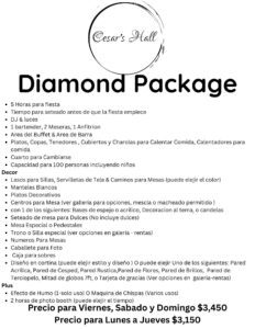 A diamond package with many items and instructions.